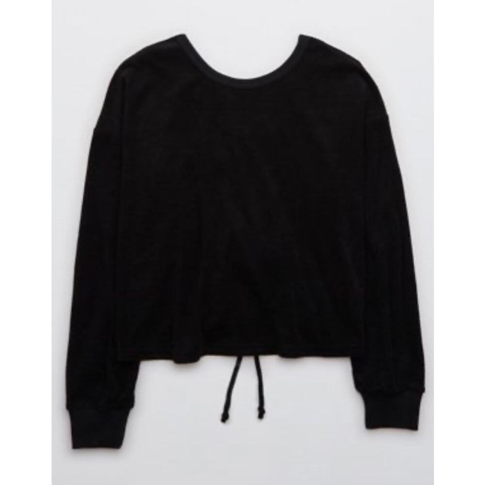 Aerie Towel Terry Clinch Sweatshirt *M*